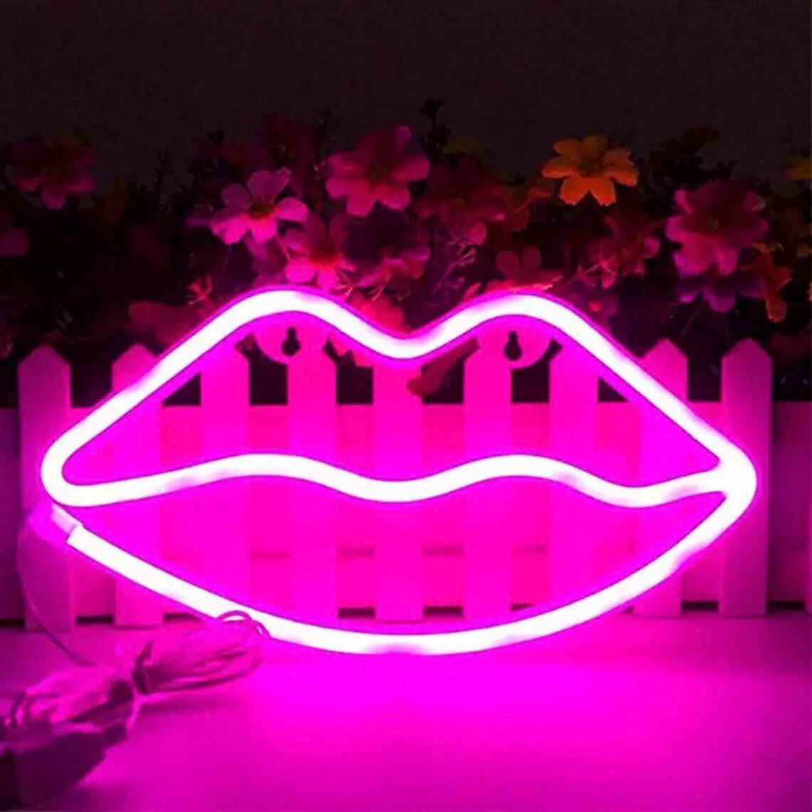 LED neon sign USB/battery operated dorm bedroom bar gift Etsy