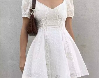 vintage graduation dress