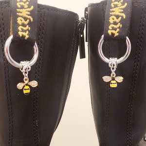 Bienen Boot Charme für Dr. Martens, Baumeln Boot Charme