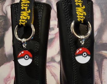 Pokemon ball boot charms for use with Martens boots