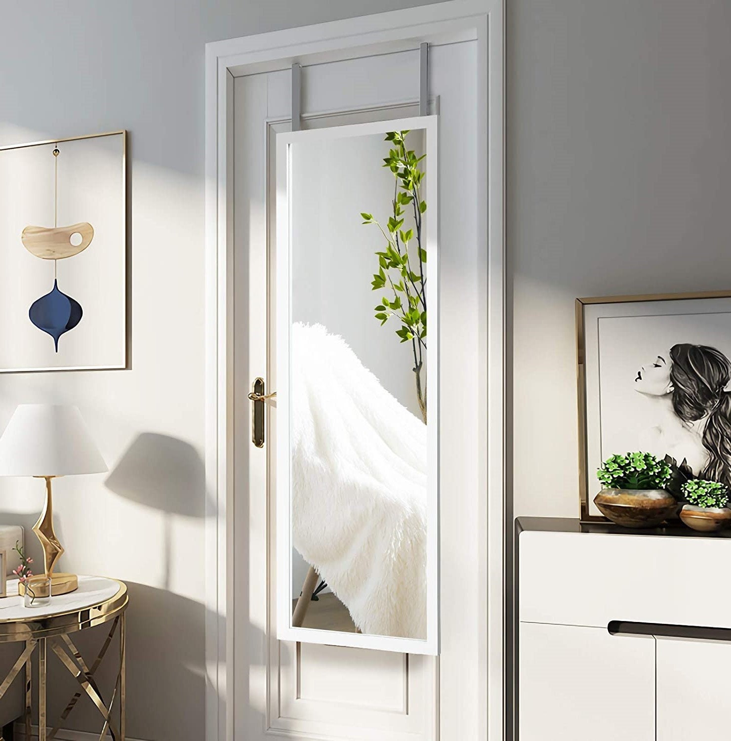 New Design Full Length Door Mirror Wall Mirror Over The Door Etsy