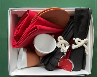 Caja de regalo para el almuerzo / mesa de la cena, mesa del día de San Valentín