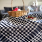 Gingham Throw Blankets