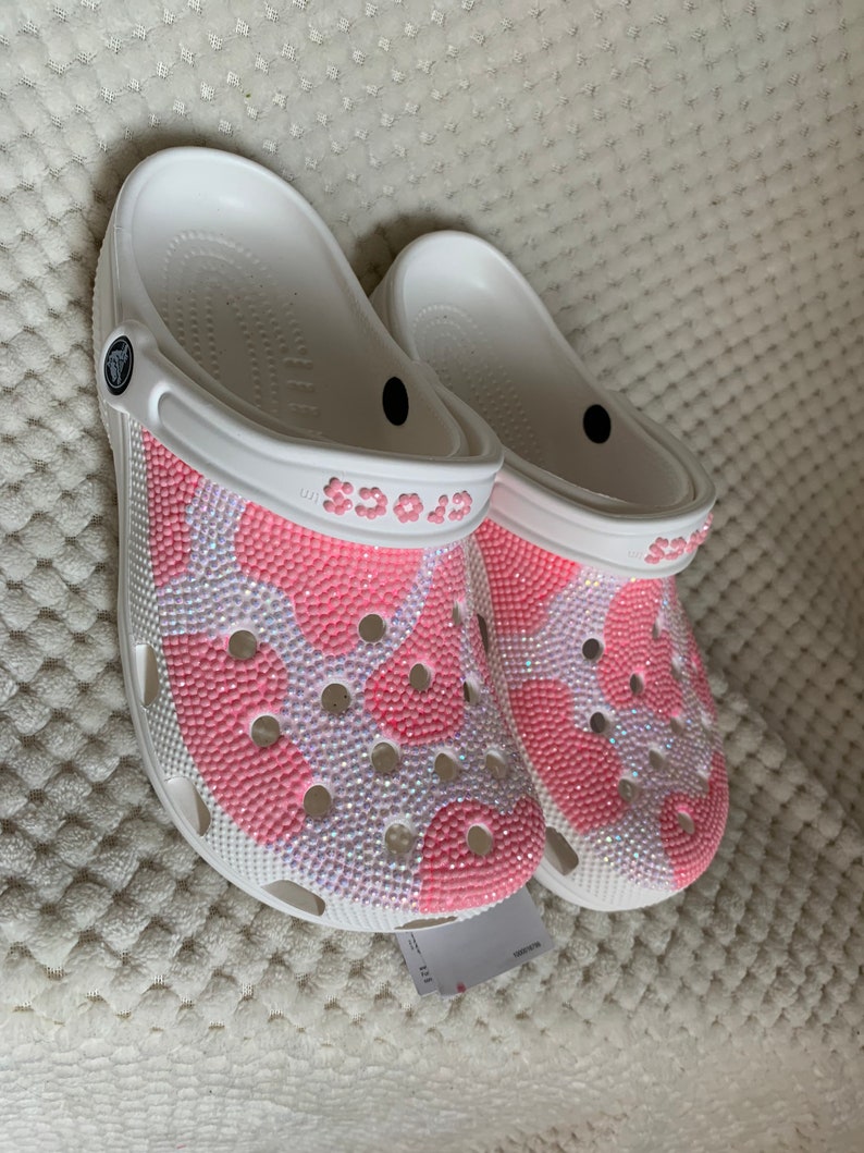 Pink Cow Crocs - Etsy