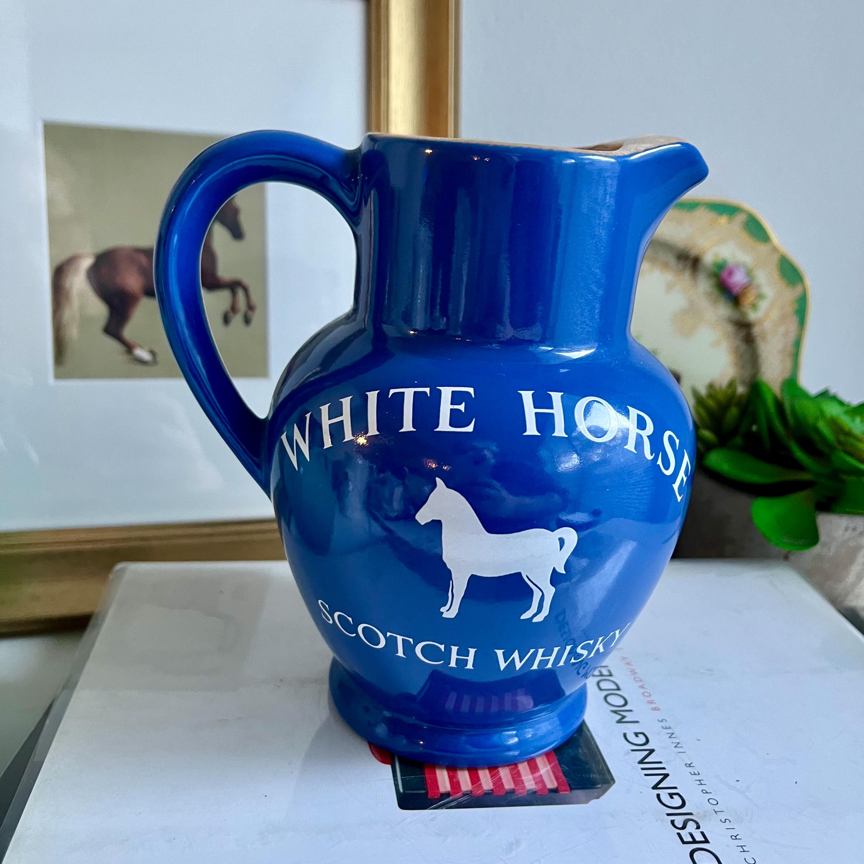 White Horse Whisky Jug - Etsy New Zealand