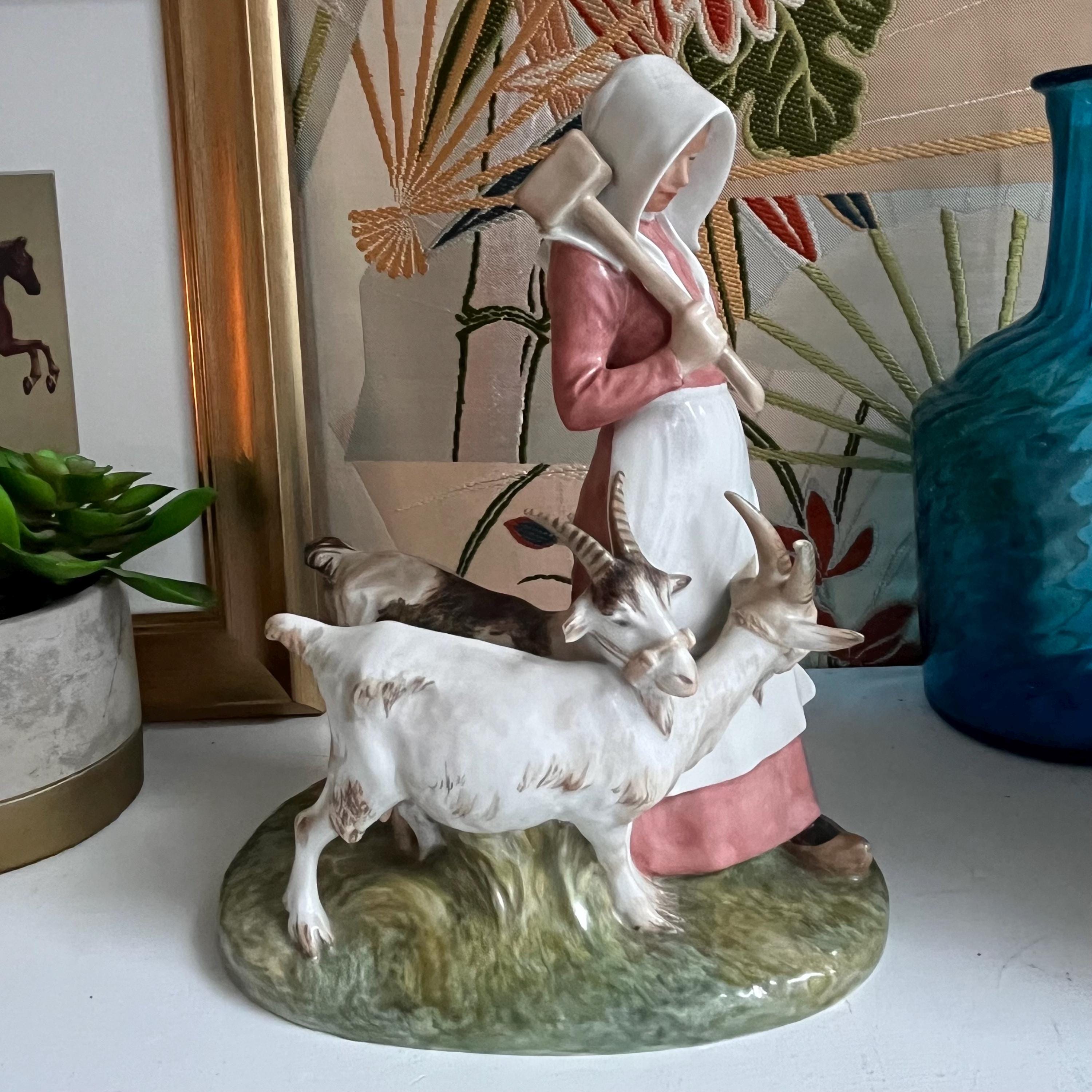 Royal Copenhagen Girl Figurines - Etsy