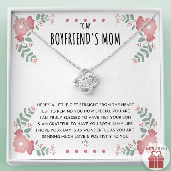 Gifts for Boyfriends Mom, to My Boyfriends Mom Christmas Gifts, Birthday  Gifts, Mothers Day Gifts for Boyfriends Mom 