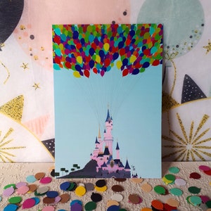 Ilustración A6 "Castillo de Cumpleaños" Disneyland Paris