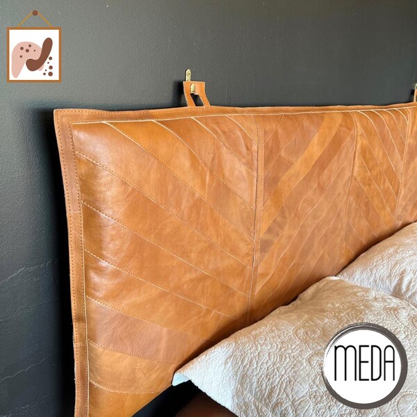 Leather Headboard Etsy