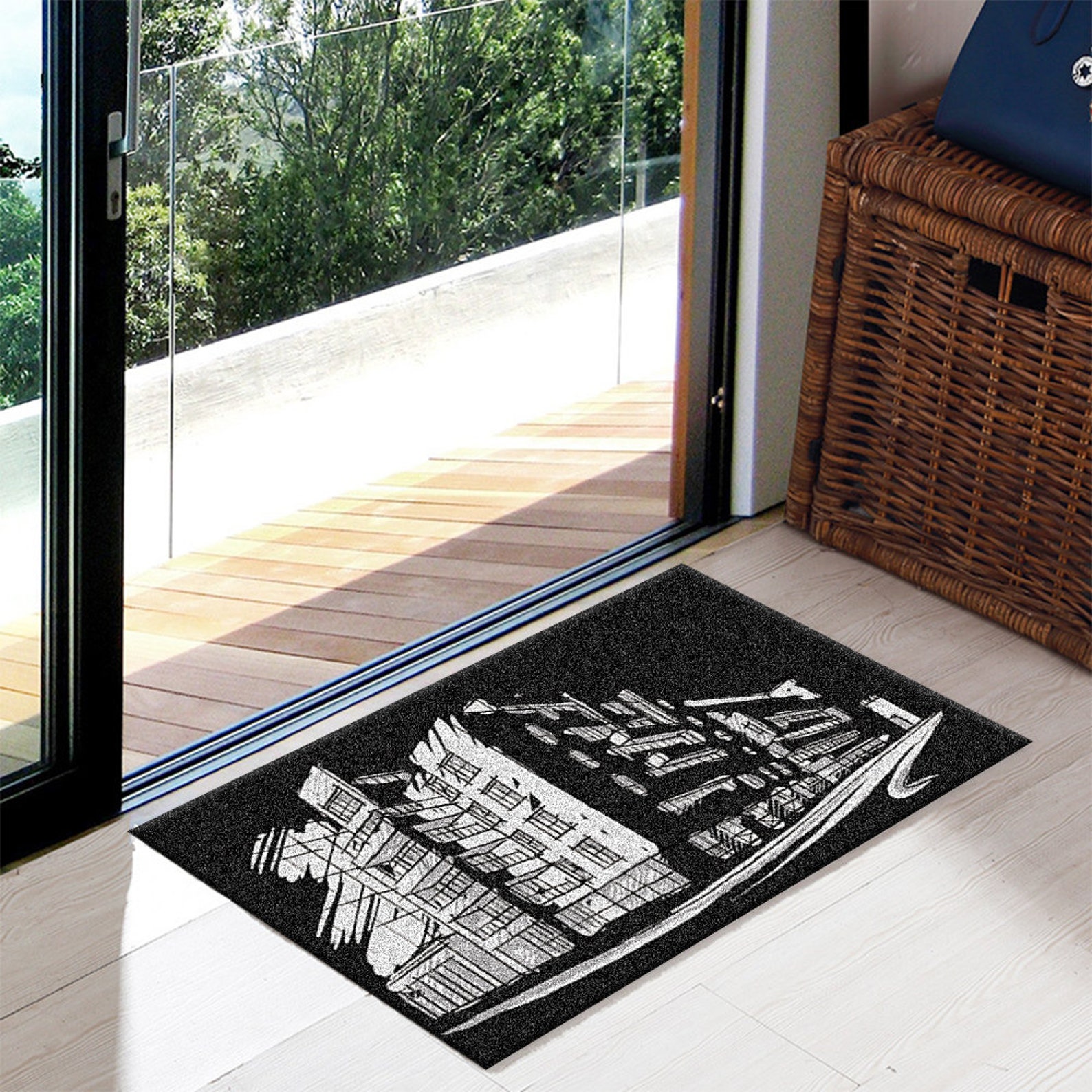 Custom Indoor Entrance Mat Home or office use 2416 inches Etsy