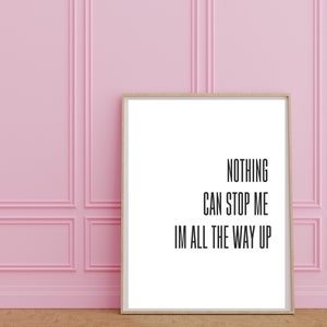 Hip Hop Fan, Music Lover, minimalist wall art printable, simple wall art digital download