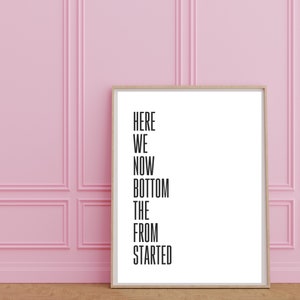 Hip Hop Fan, Music Lover, minimalist wall art printable, simple wall art digital download