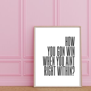Hip Hop Fan, Music Lover, minimalist wall art printable, simple wall art digital download