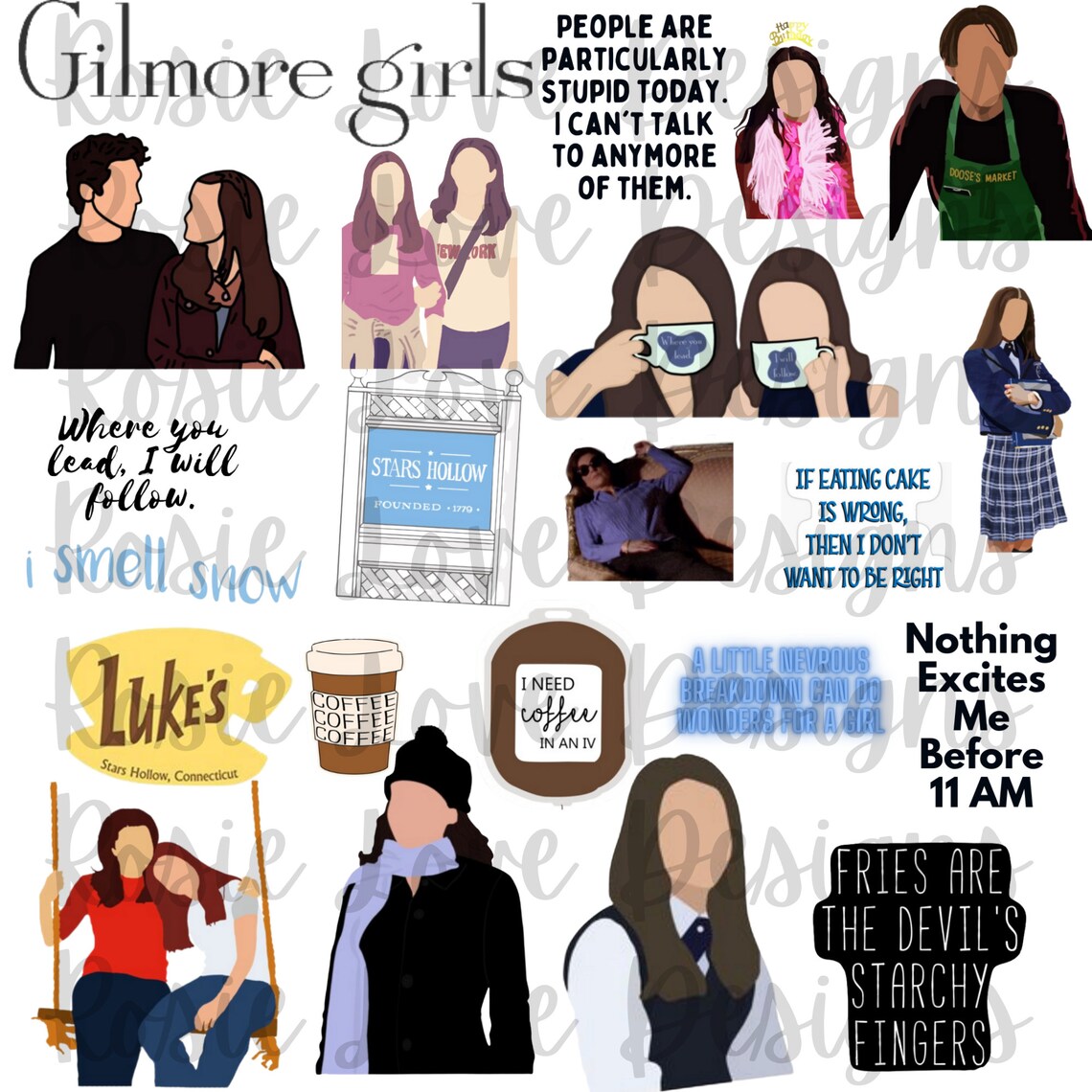 Gilmore Girl png / Digital Download/ Instant Download. | Etsy