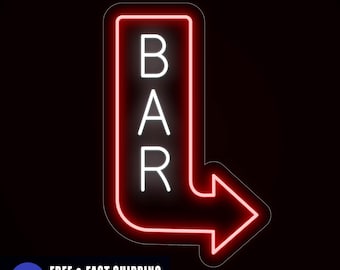 Neon Bar Open Battery Powered Sign, Home Bar Lighted Signs, Restaurant Neon Coffee Bar Sign, Cafe Beer Bar Signs, Battery Operated Home Bar