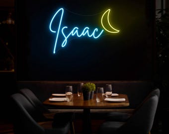 Custom Neon Letters Name Sign for Boys Room, Personalized Gifts for Him Led Neon Lights, Led Name Signs for Wall, Neon Cursive Custom Sign