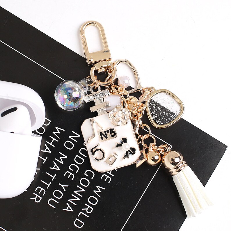 Chanel Concept Keyring / Keychain / Handmade / cute toy Etsy