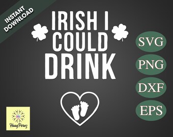 Free Free Irish I Could Drink Svg