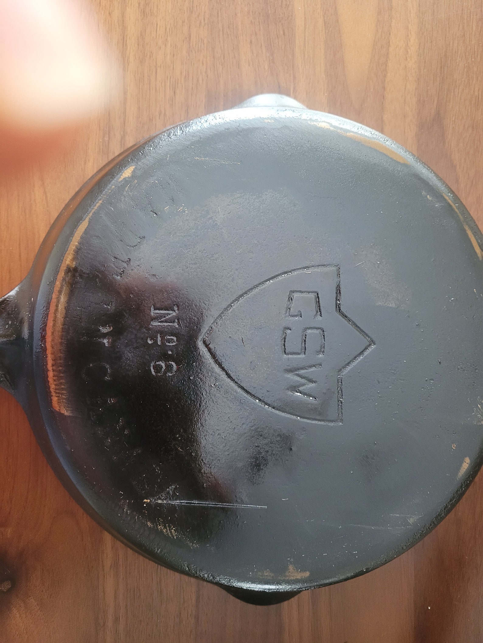 GSW Cast Iron Fry Pan Set Etsy Canada