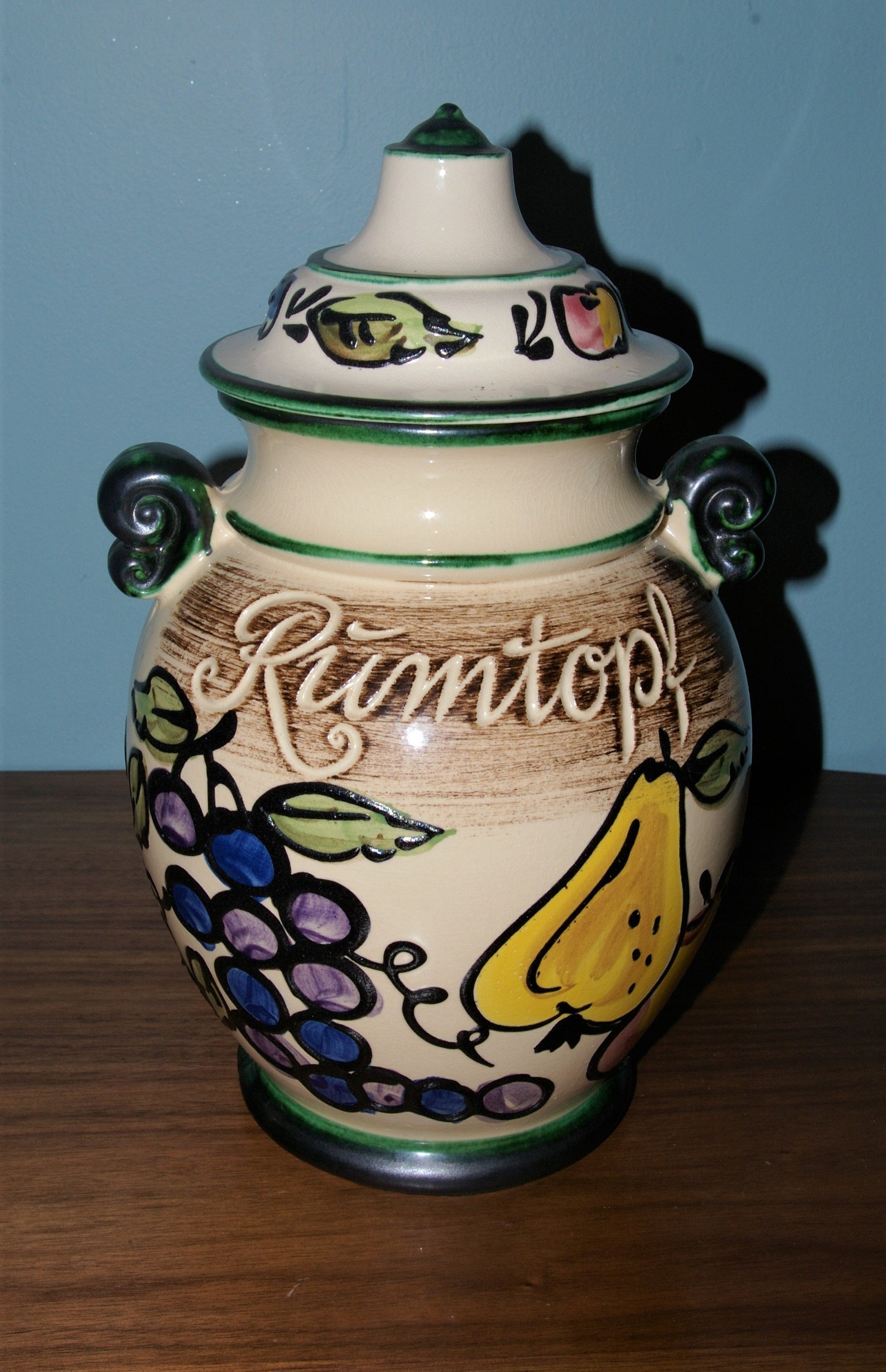 Rumtopf Cookie Jar