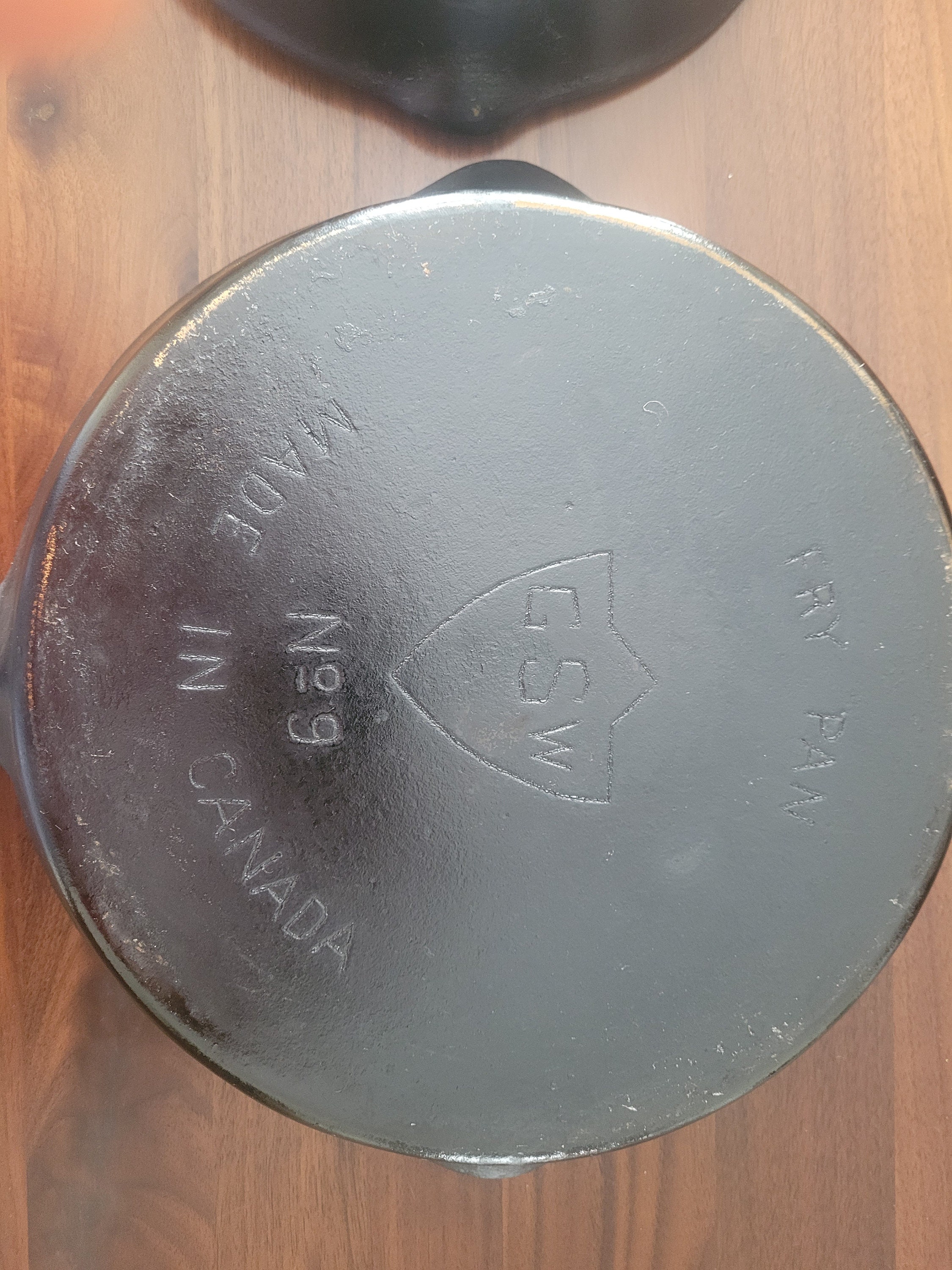 GSW Cast Iron Fry Pan Set Etsy Canada