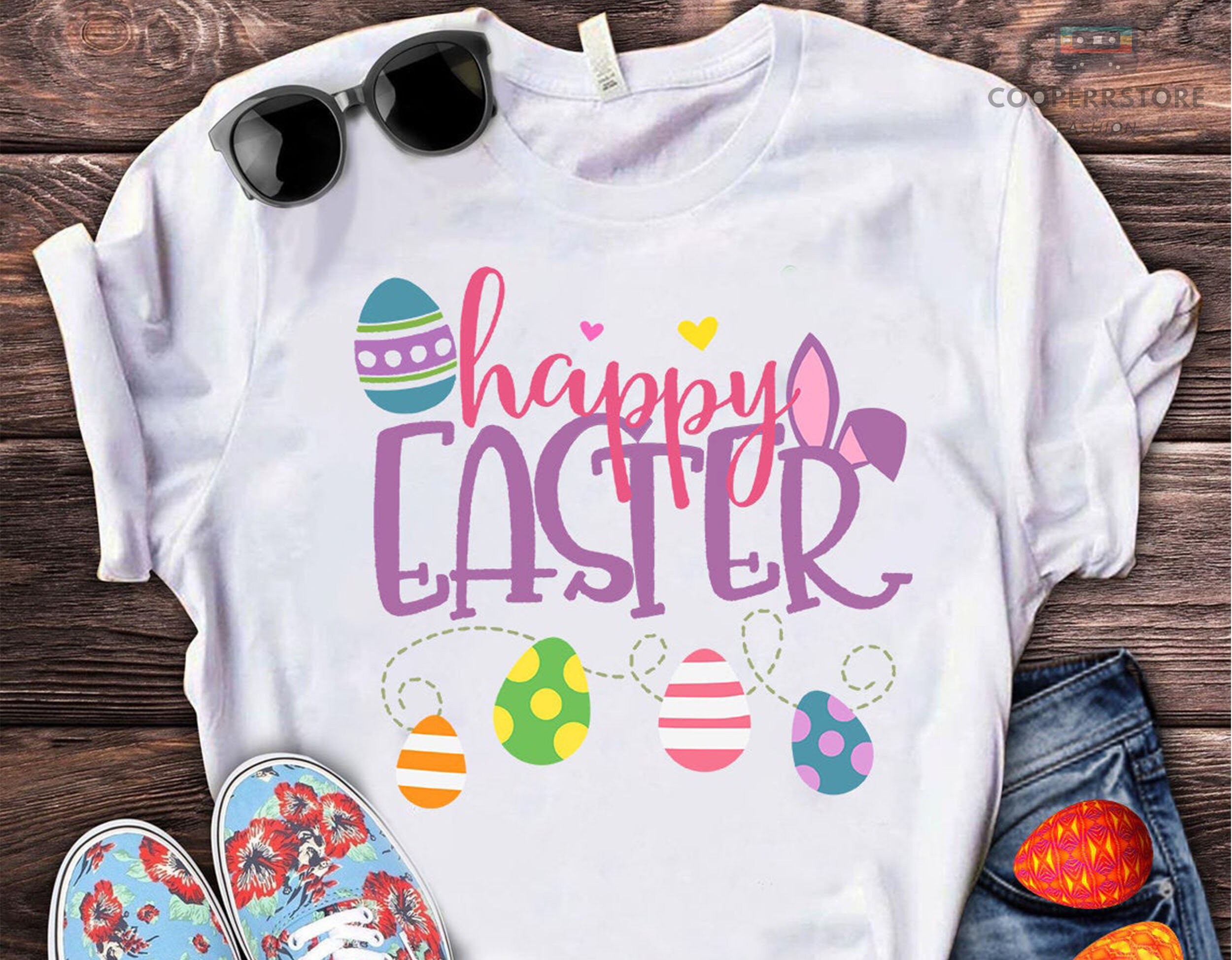Happy Easter Shirt Easter Bunny Shirt Easter Shirt For Etsy