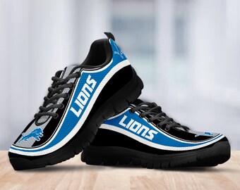 detroit lions custom shoes