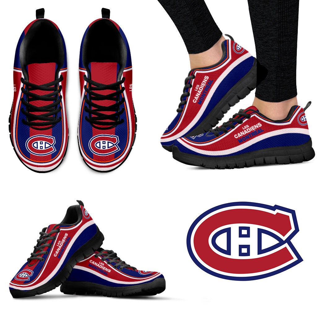 Montreal Canadiens Sneaker Canadiens Hockey Custom Shoes Etsy