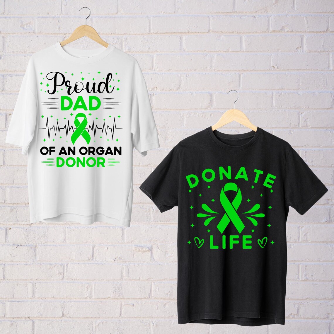 Organ Donation Awareness SVG Bundle, Green Ribbon Svg, Files for Cricut ...