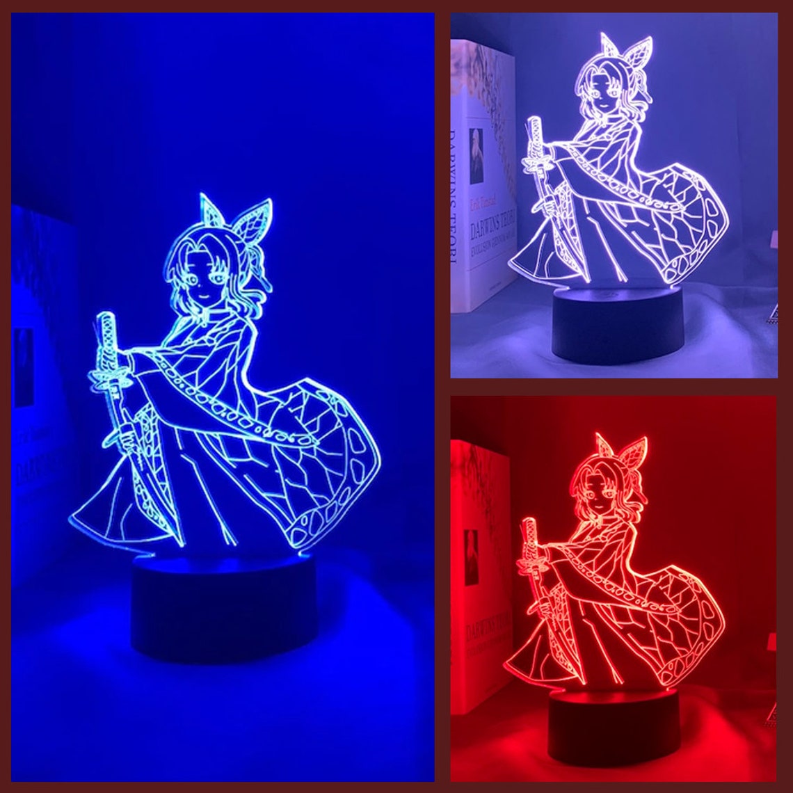 3d Lamp Anime Light for Bedroom Decor Child Kids Birthday Gift | Etsy
