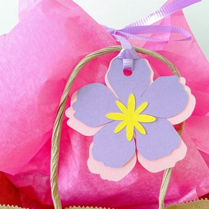 Blumen Geschenkanhänger Schreibwaren Geschenke & Verpackung Basteln Garten, Gärtner Hibiscus