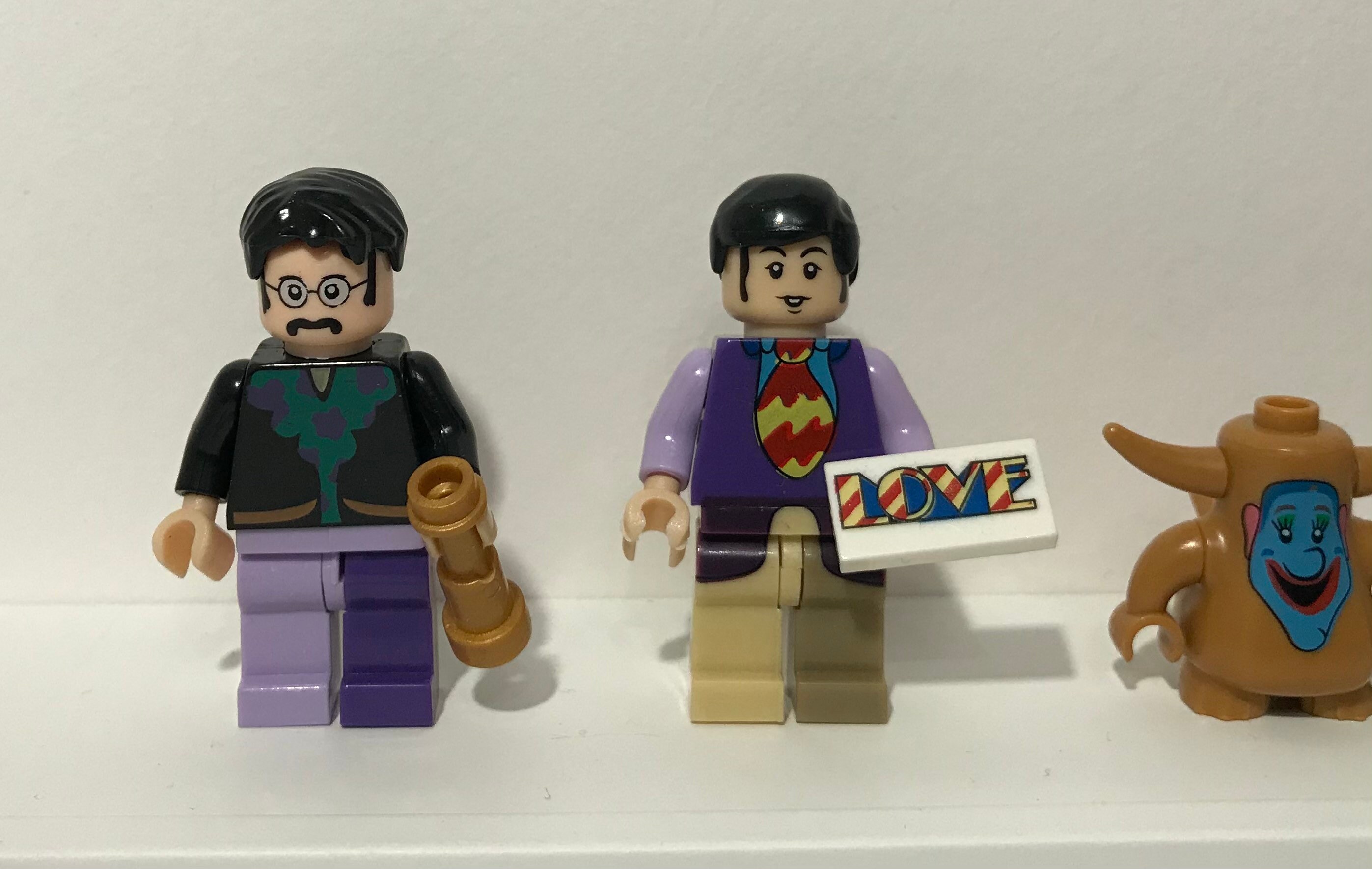 THE BEATLES 1964 Minifigure frame 1960s gifts for him her ...