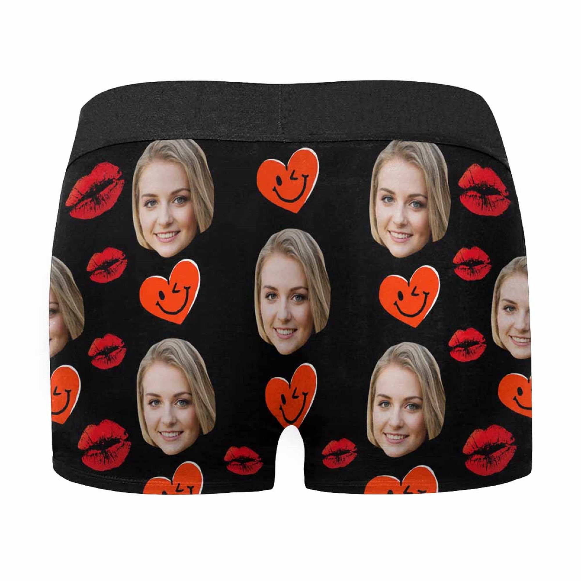 Custom Face Underwear for Men Personalized Funny Boxer Briefs Etsy
