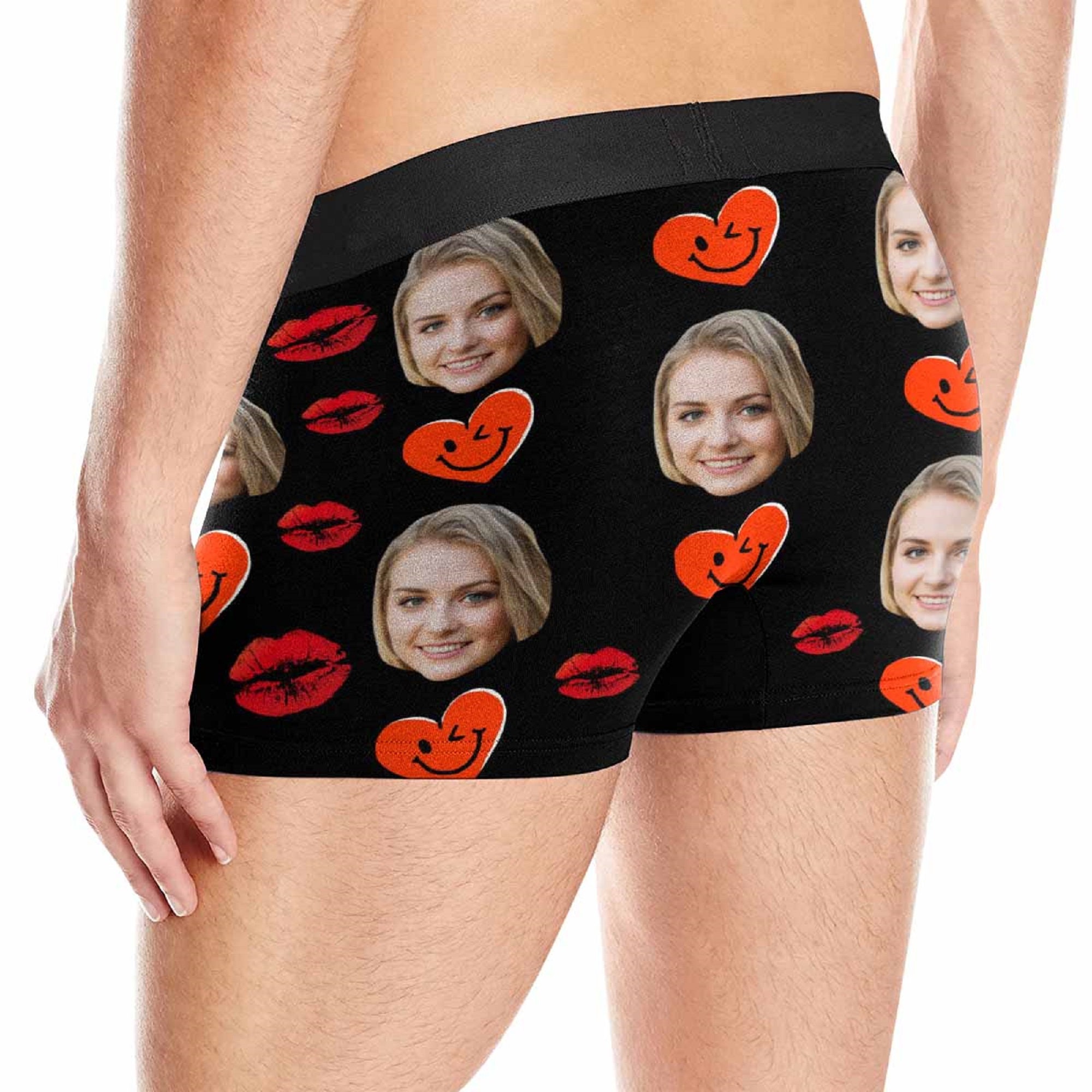 Custom Face Underwear for Men Personalized Funny Boxer Briefs | Etsy