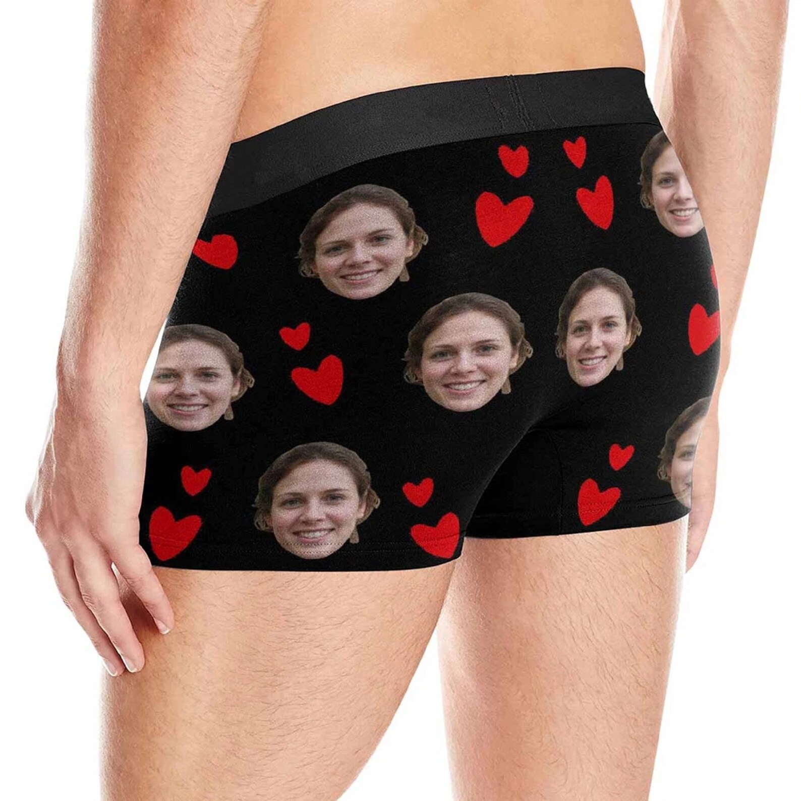 Custom Underwear With Face I Licked It Men's Boxer Briefs Etsy