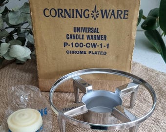 Vintage Corning Ware universal candle warmer