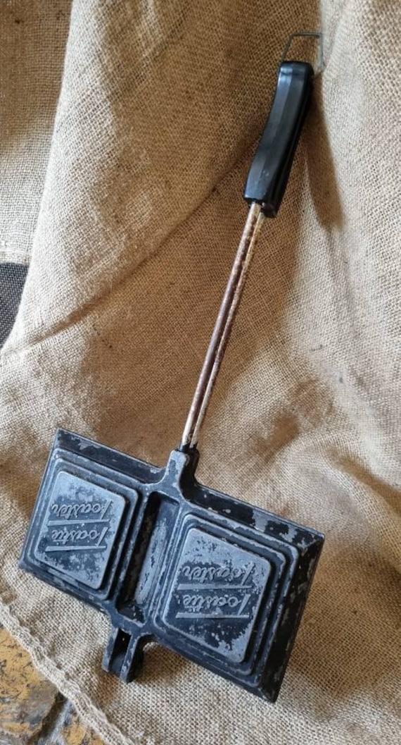 Vintage Cast Iron Sandwich Maker Etsy