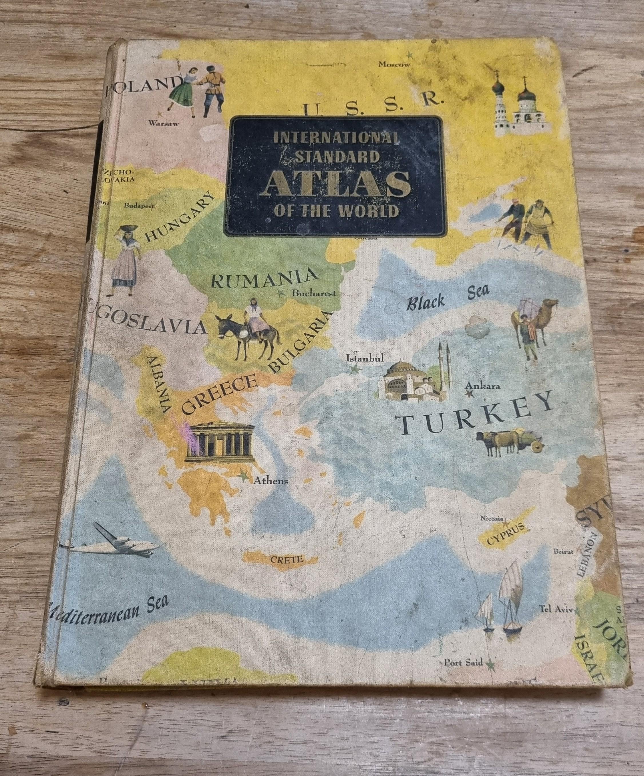Old World Atlas Book - Etsy