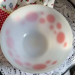 Vintage Red Polka Dot Pyrex Bowl - Etsy