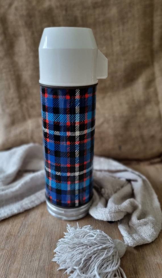 Mini Plaid Thermos Favors