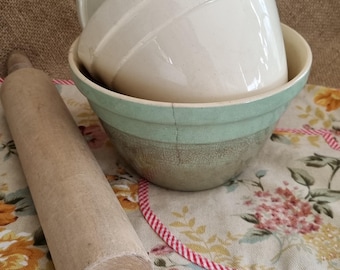 Set of three vintage bowls