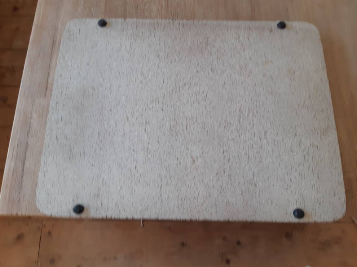 Original Vintage 50s Wooden Serving Tray Etsy Australia
