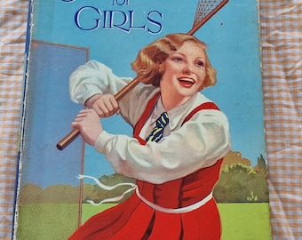 Vintage Stories for Girls hardcover book