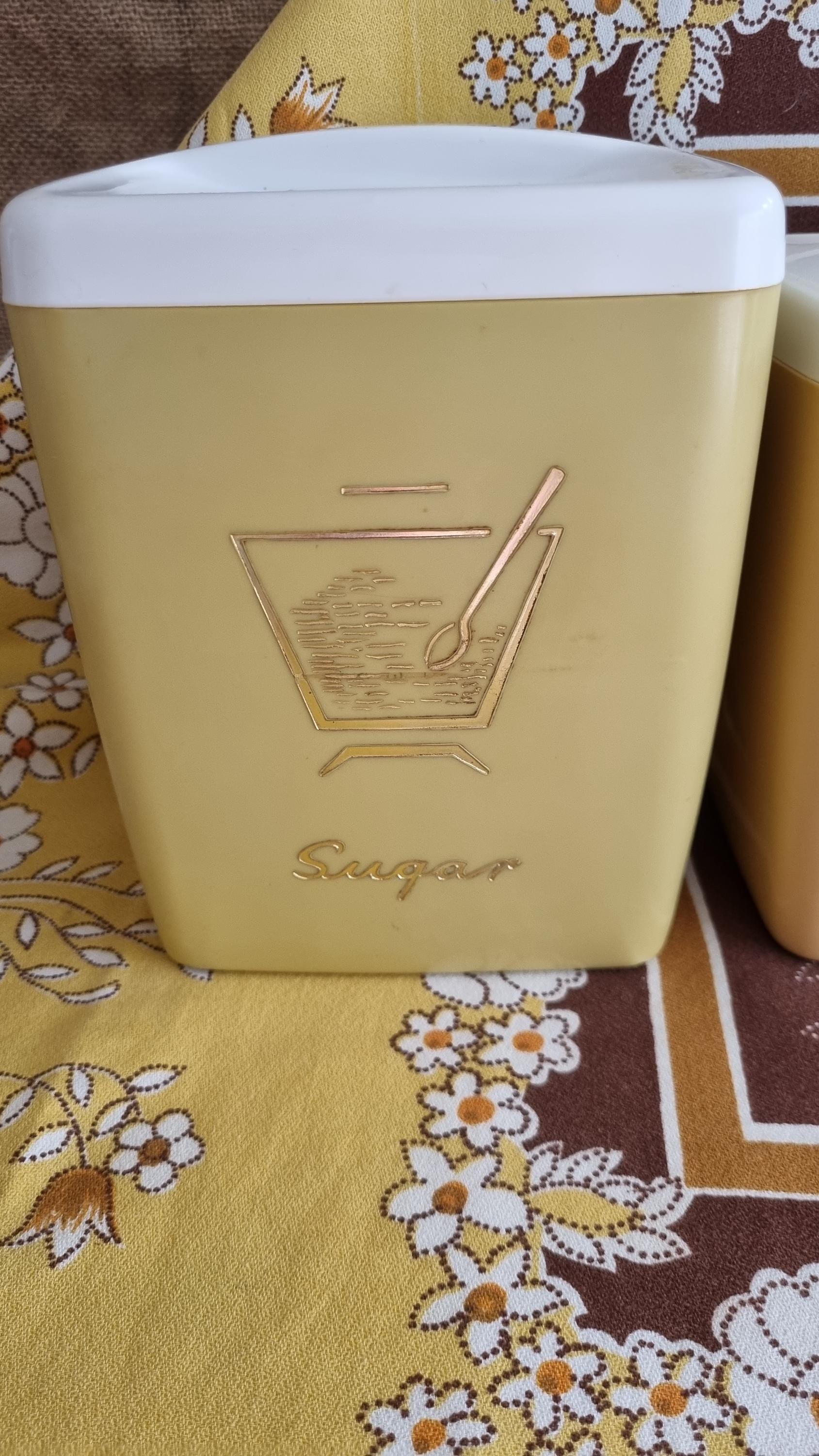 ヴィンテージNally Ware ナリーウェアキャニスター4点GREE·͜· ♡ ヴィンテージNally Ware ナリーウェアスパイスボトル4点GREE·͜