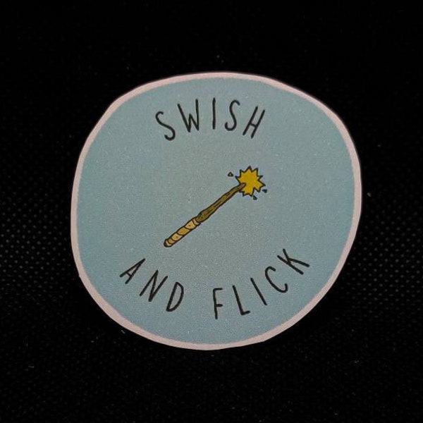 Swish and Flick sticker