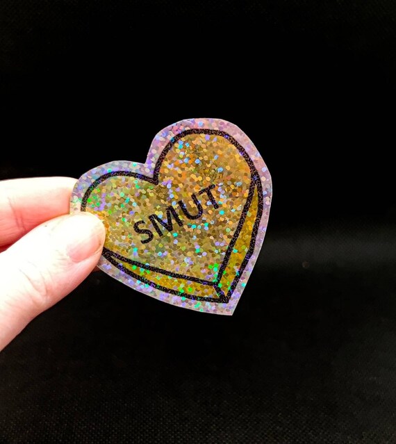 American Crafts Pastel Glitter Heart Stickers