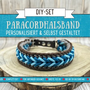 Paracord collar DIY set