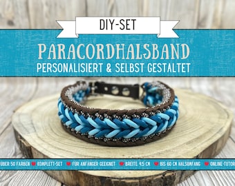 Paracord collar DIY set