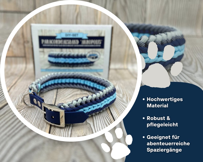 Hundehalsband DIY Set Akropolis Geschenke für Hundebesitzer Bild 3