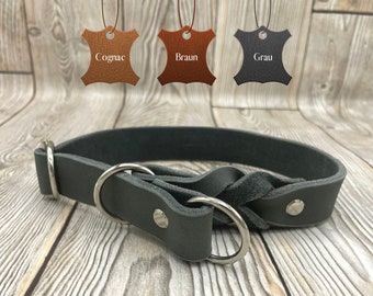 Lederhalsband für Hunde | Handmade in Germany